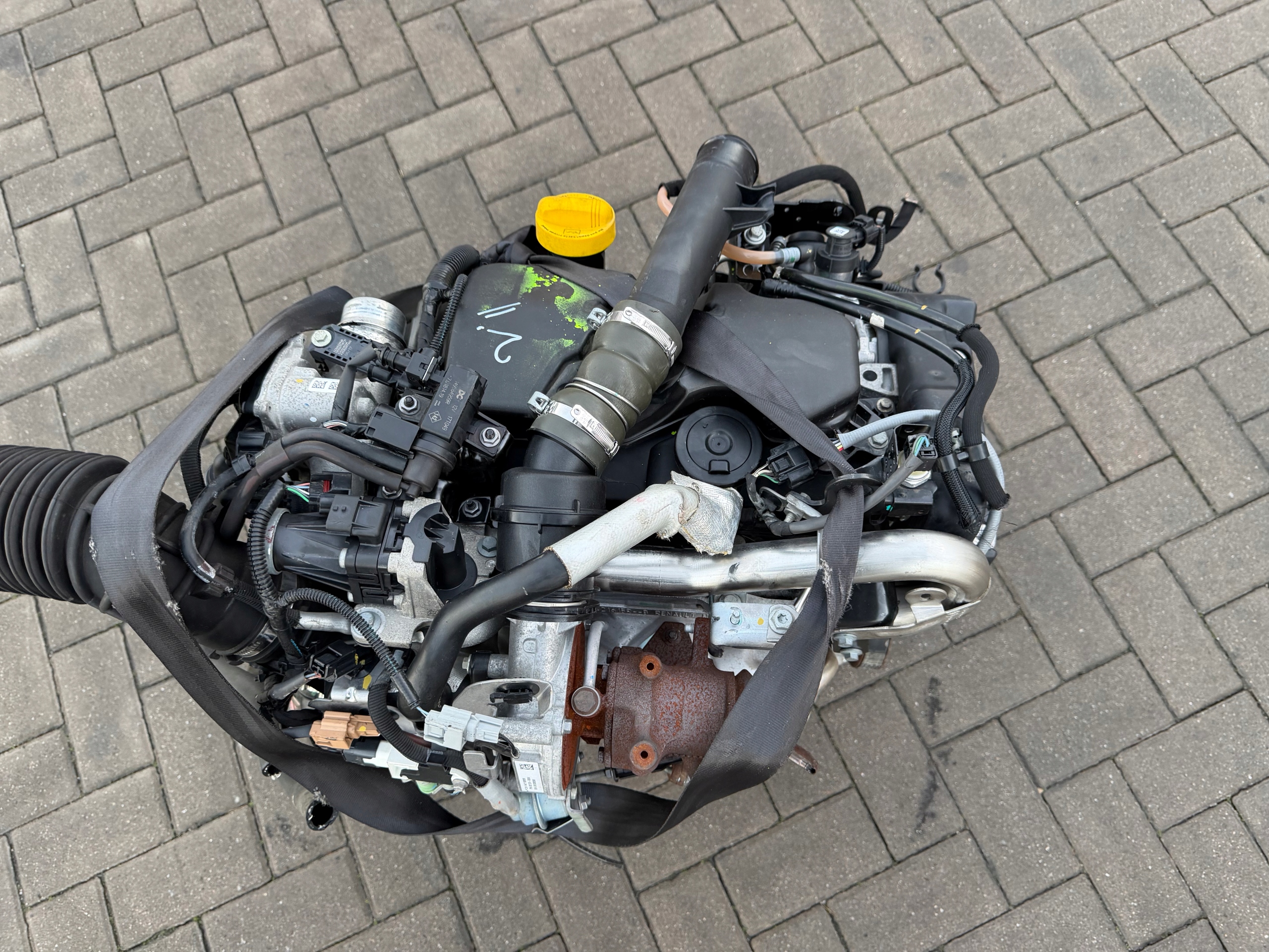 engine complete 1.5 DCI Nissan Micra Note Juke K9KE628 35tys Km Nowka