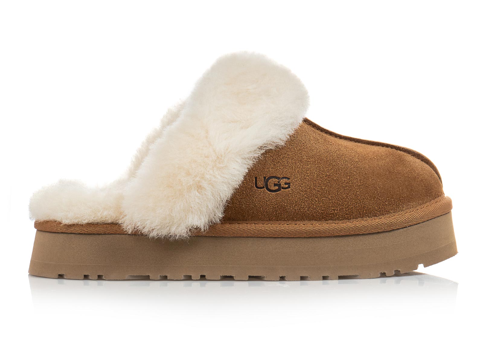 Pantofle Ugg Disquette pohodlné, přírodní kůže 36 Eu