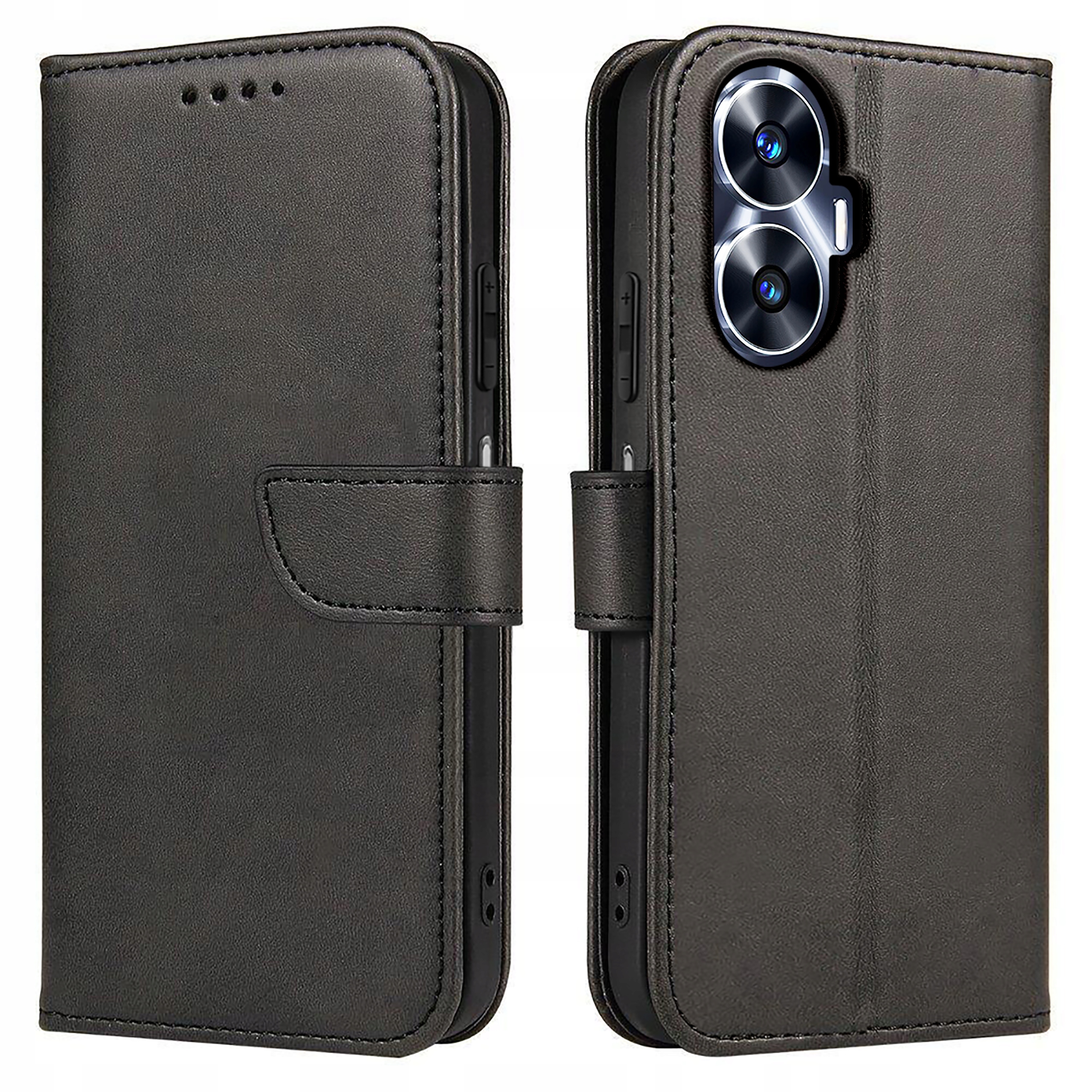 

Etui do Realme C55 Skórzane Skin Case Szkło 9H