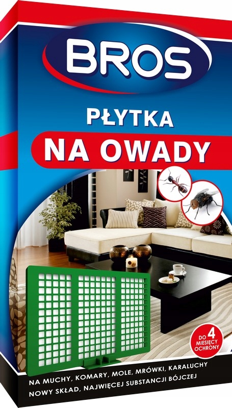 

Płytka Na Owady Latające Muchy, Komary Bros