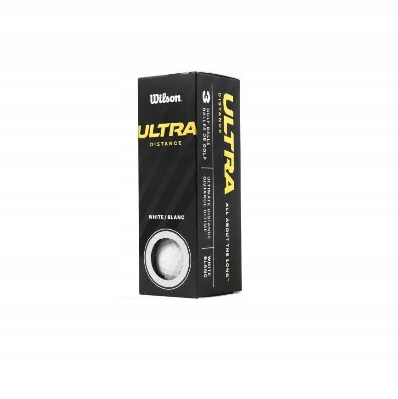 Piłki golfowe Wilson Ultra Distance (białe, model 2023), 3 szt.