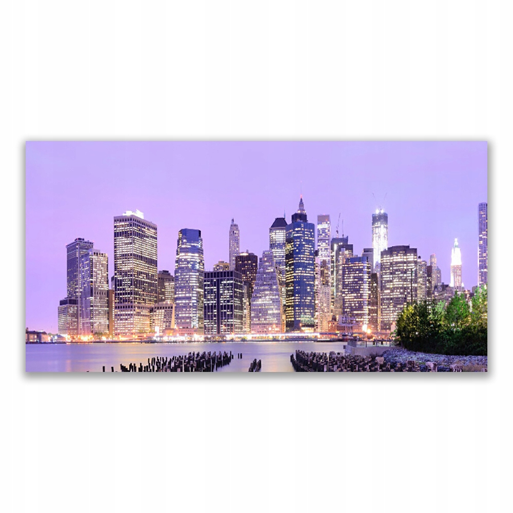 

Fotoobraz ścienny z nadrukiem 140x70 Miasto Domy