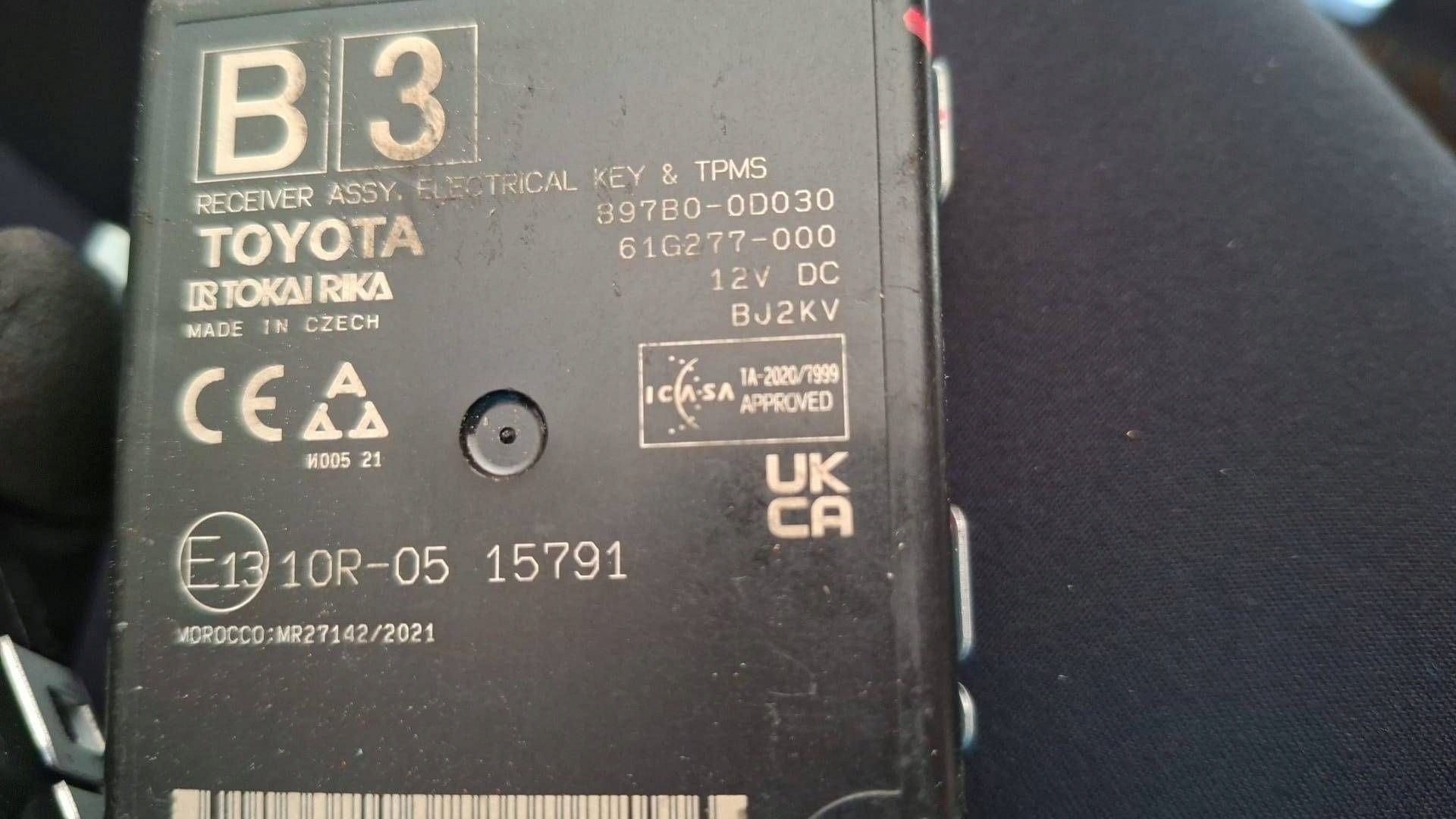 control unit central of a lock Mazda 2 2024r 897B0-0D030