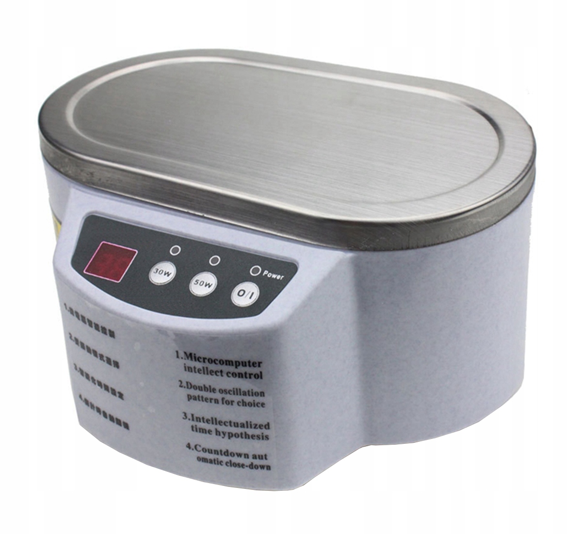 WANNA MYJKA ULTRADŹWIĘKOWA BK-9050 ULTRASONIC CYFROWA 600ML 30W/50W AG643 EAN (GTIN) 5907621812416