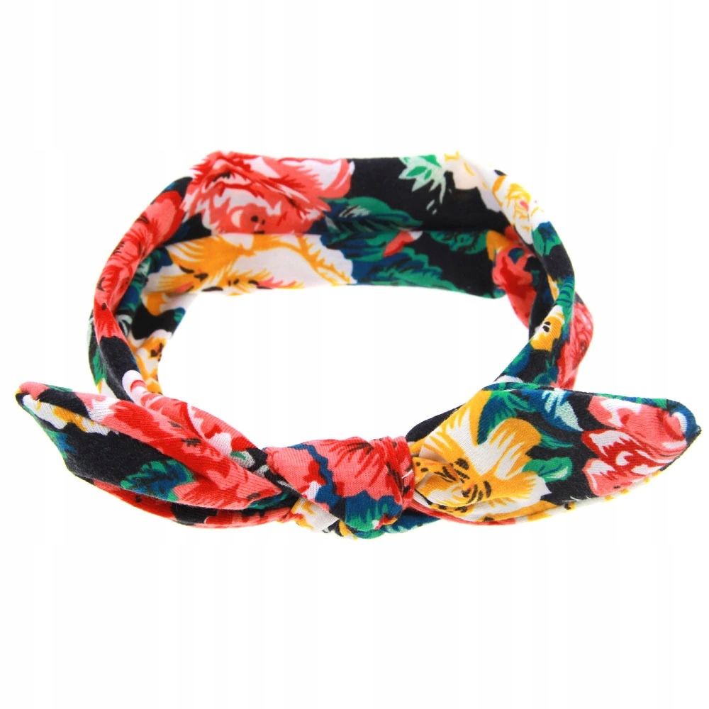 Opaska gotowa dla dziecka 36-52cm KWIATY Marka Inna marka