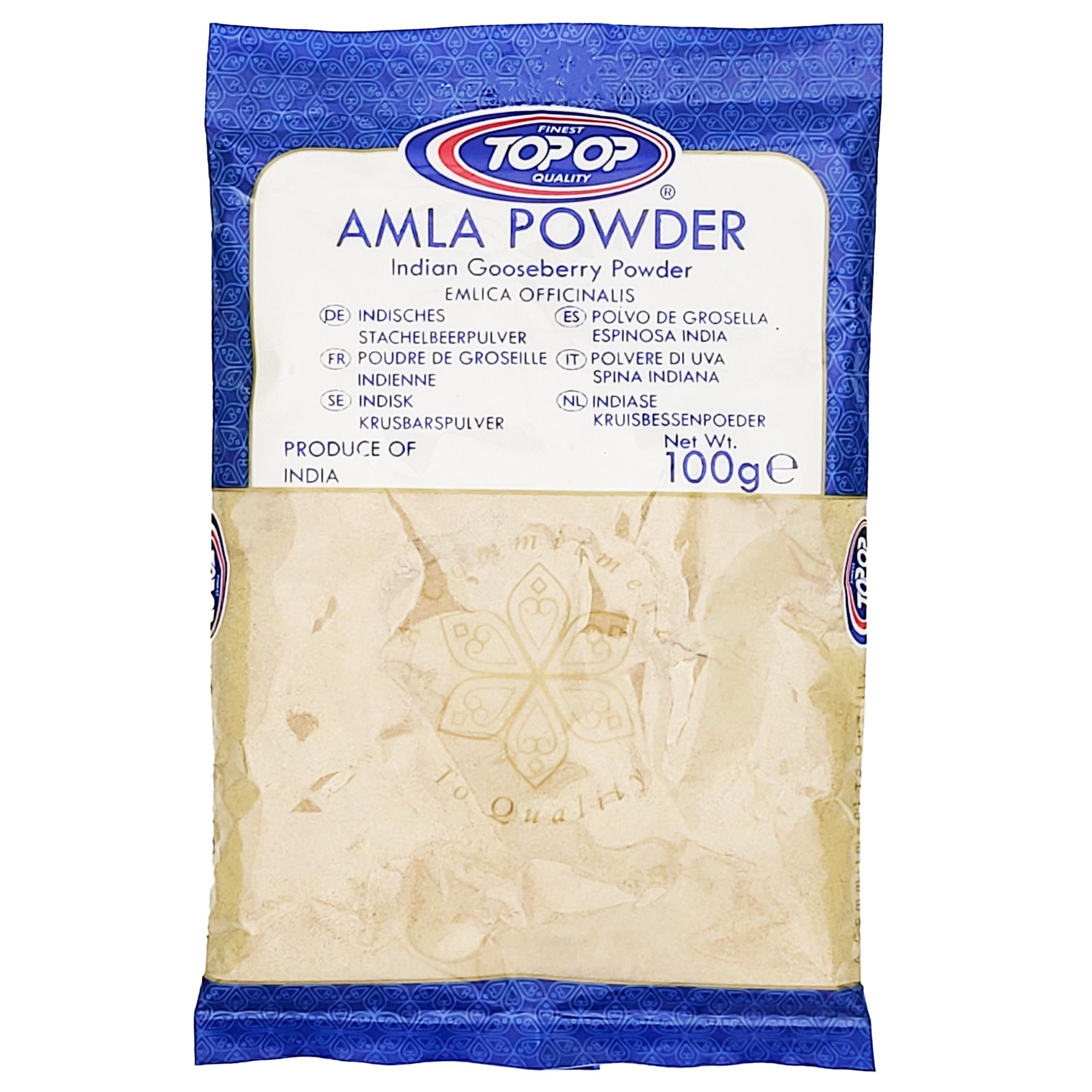 Agrest indyjski w proszku amla Top Op 100g