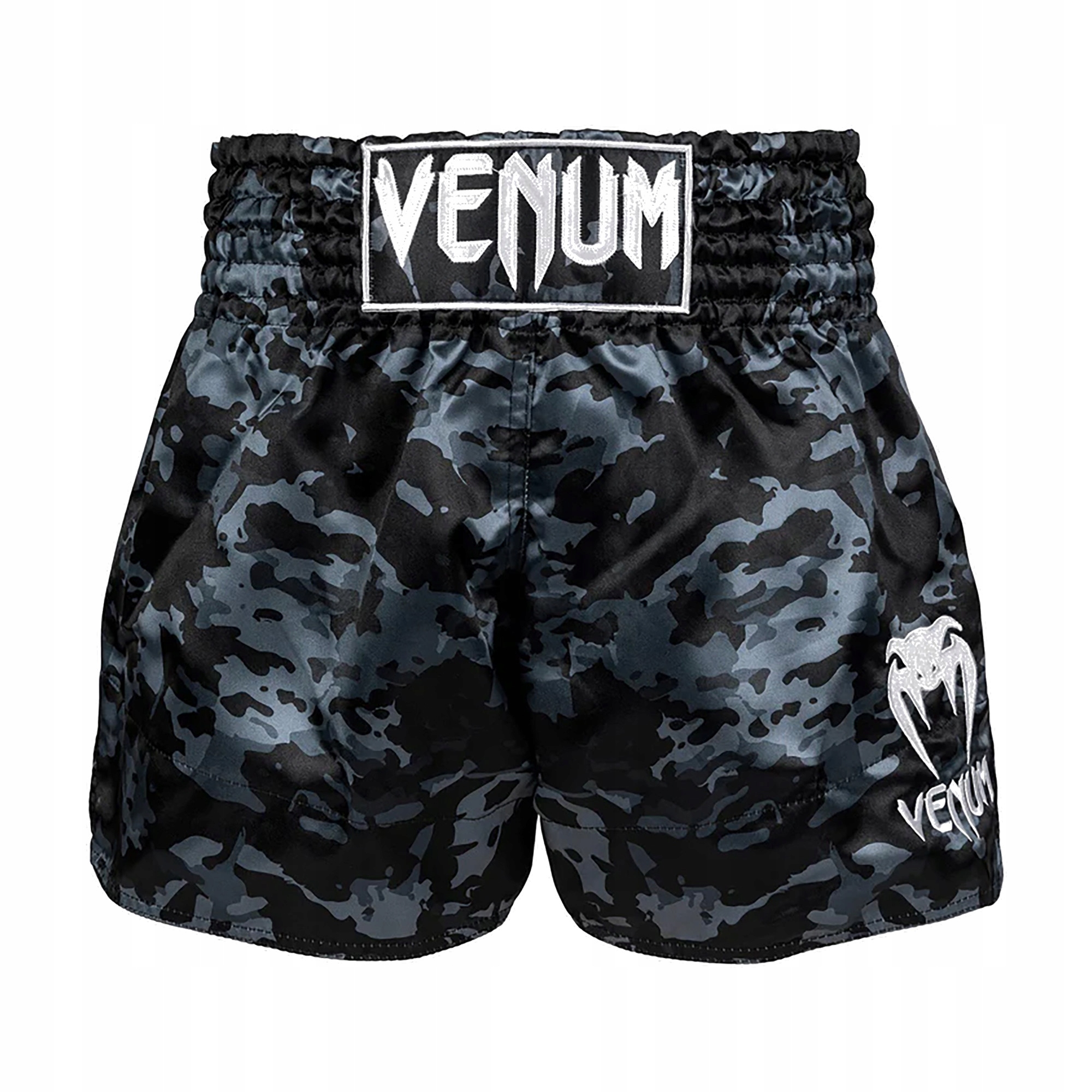 Spodenki treningowe męskie Venum Classic Muay Thai black/dark camo L