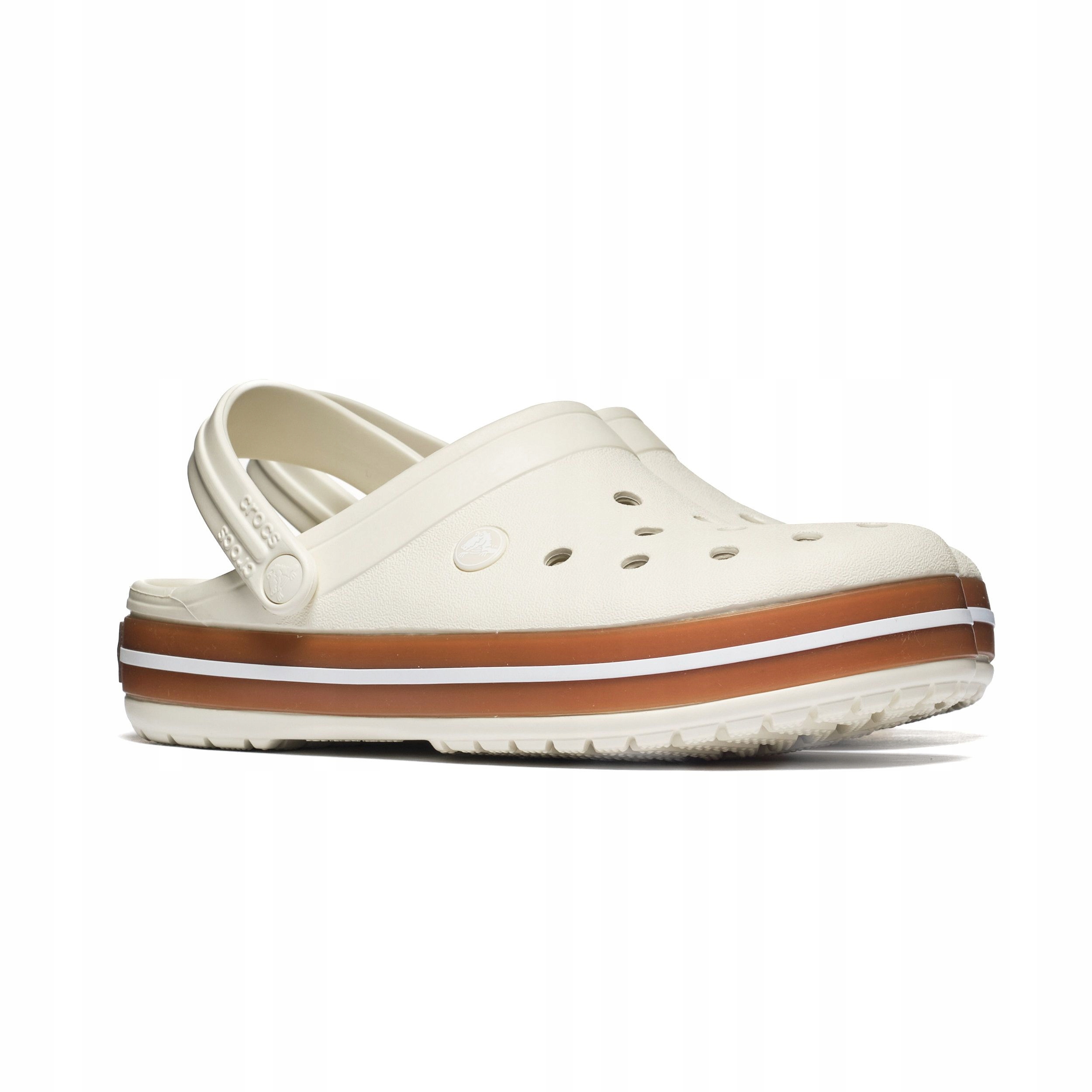 Nazouváky Crocs Crocband Gum Clog Béžová 36-37 Unisex
