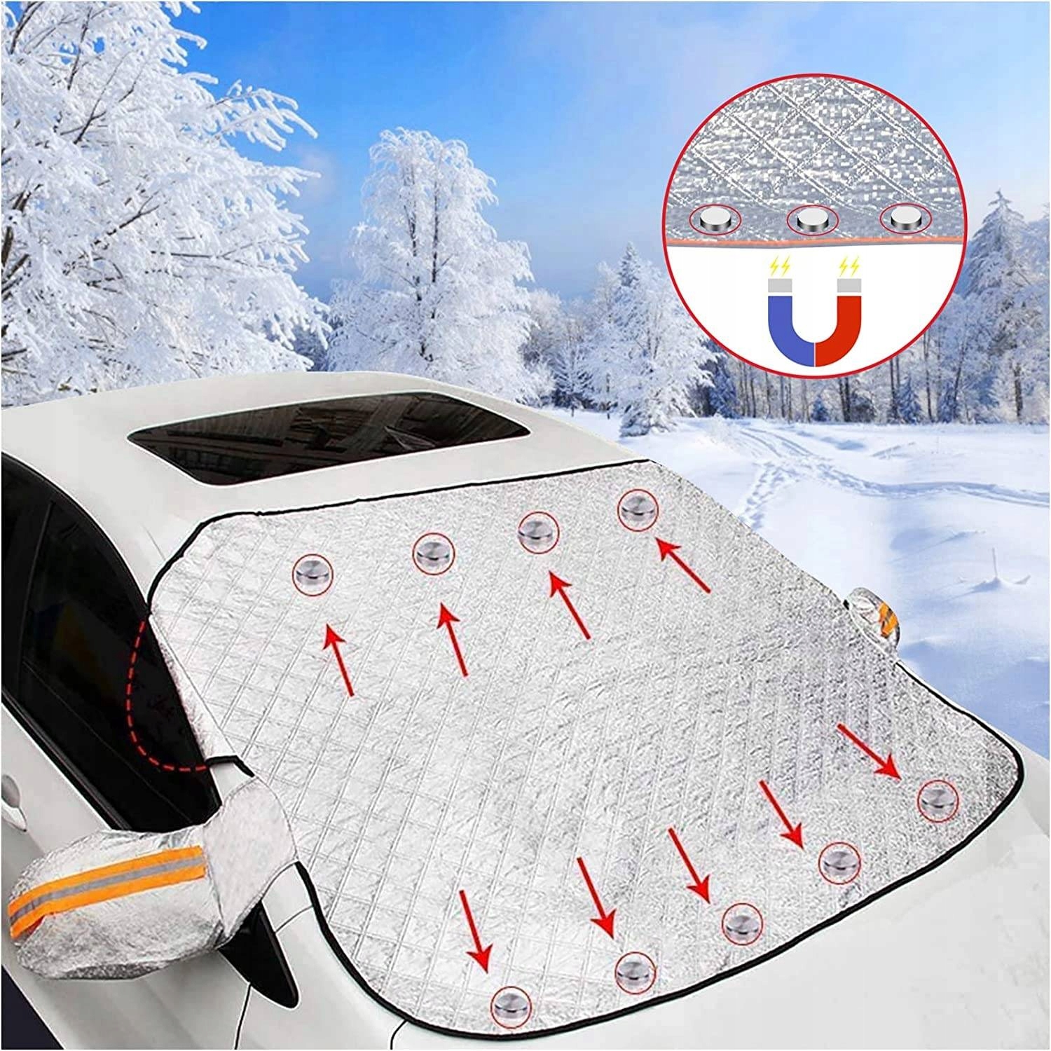 OSŁONA NA SZYBĘ ANTYSZRONOWA MATA PRZECIWSZRONOWA