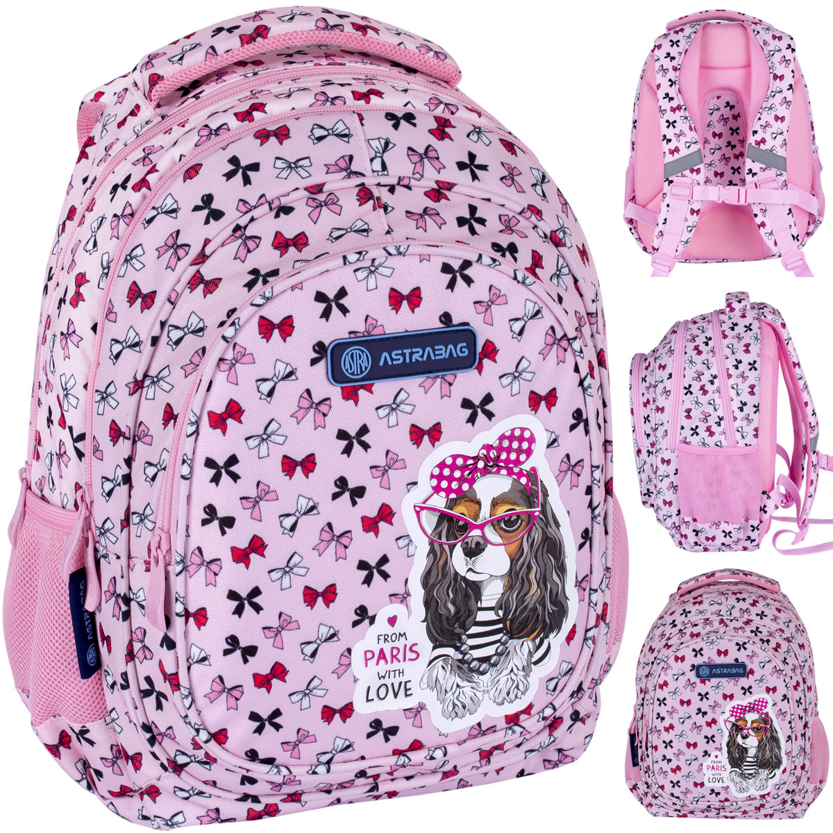 Astrabag рюкзак школьная сумка сладкая собака собака