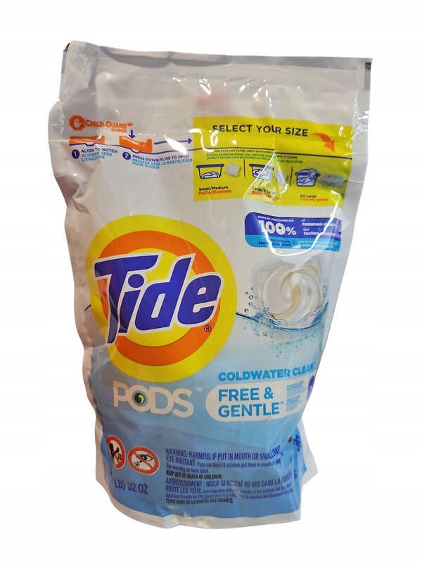 Levně Tide Free Gentle 39 ks – Univerzální kapsle