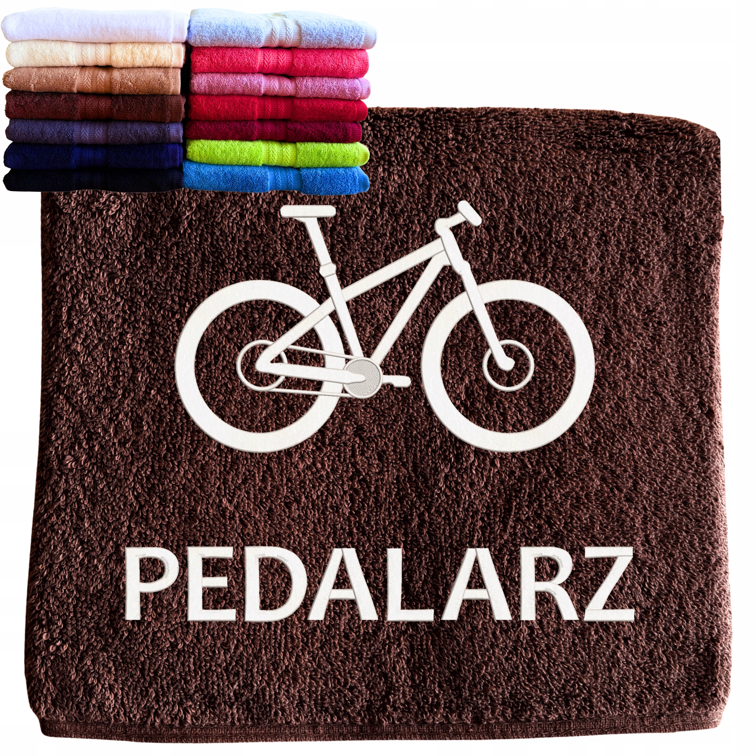 Vtipný dárek pro Cyklistu, narozeniny, svátky, Ručník S Kolem
