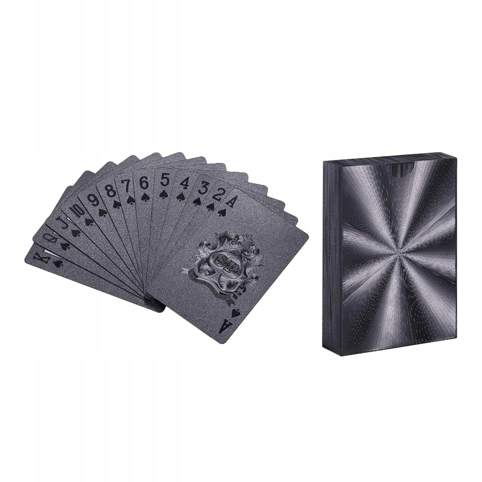 Kreatywne wodoodporne gry w pokera 87x57mm, styl 3