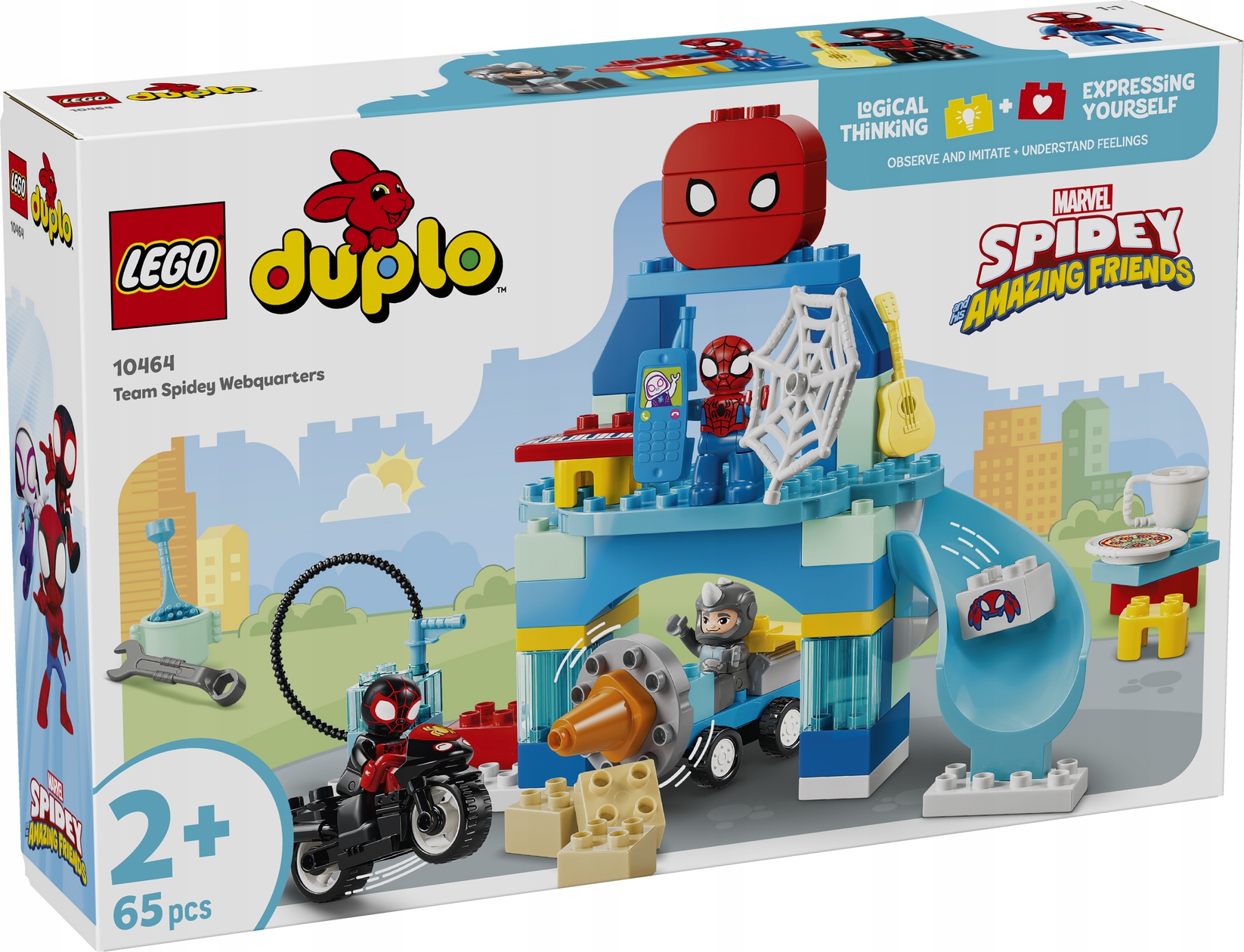 10464 Lego Duplo – Úkryt pavoučího týmu