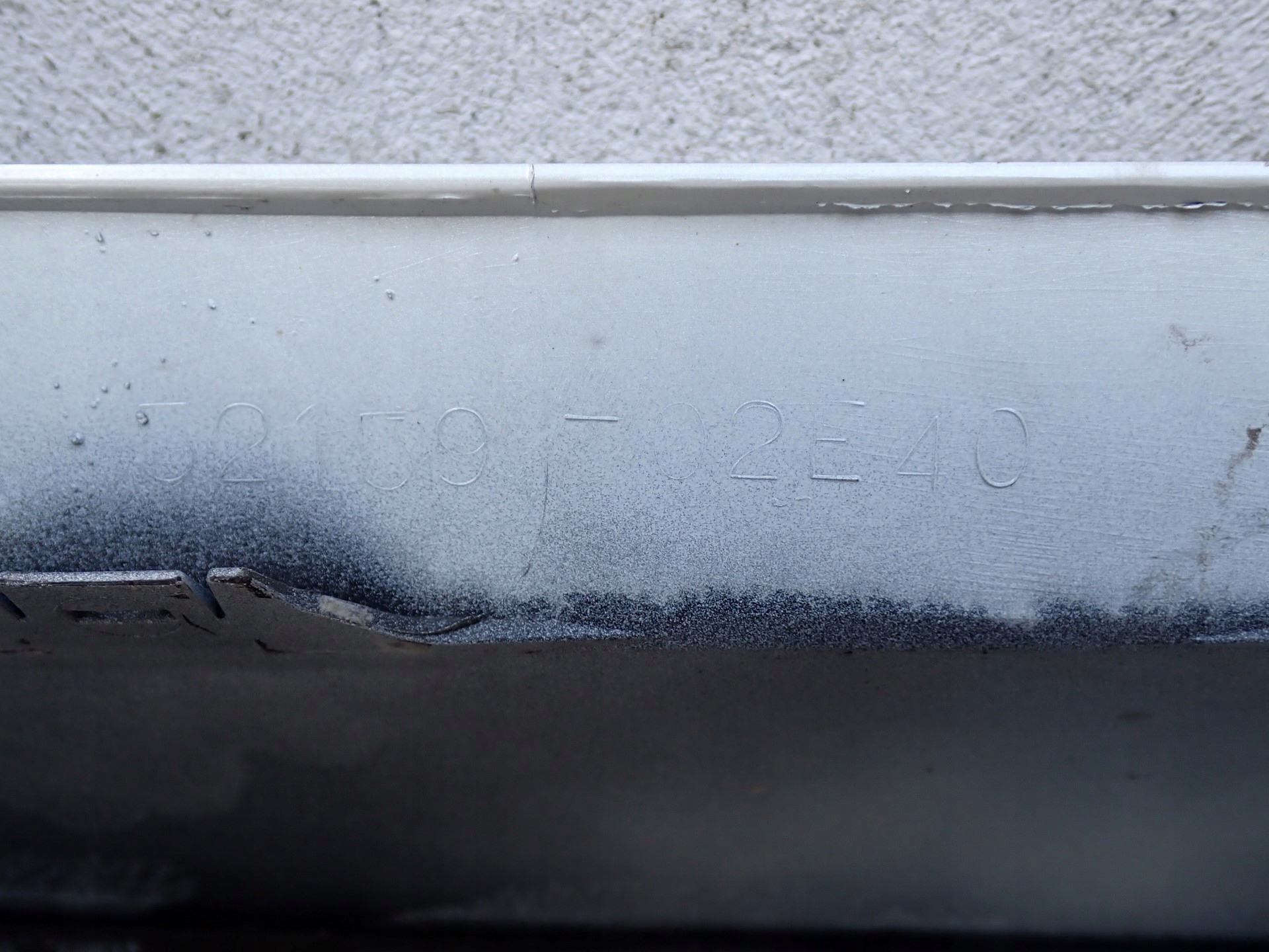 bumper rear part rear TOYOTA COROLLA E21 HB HATCHBACK 2018