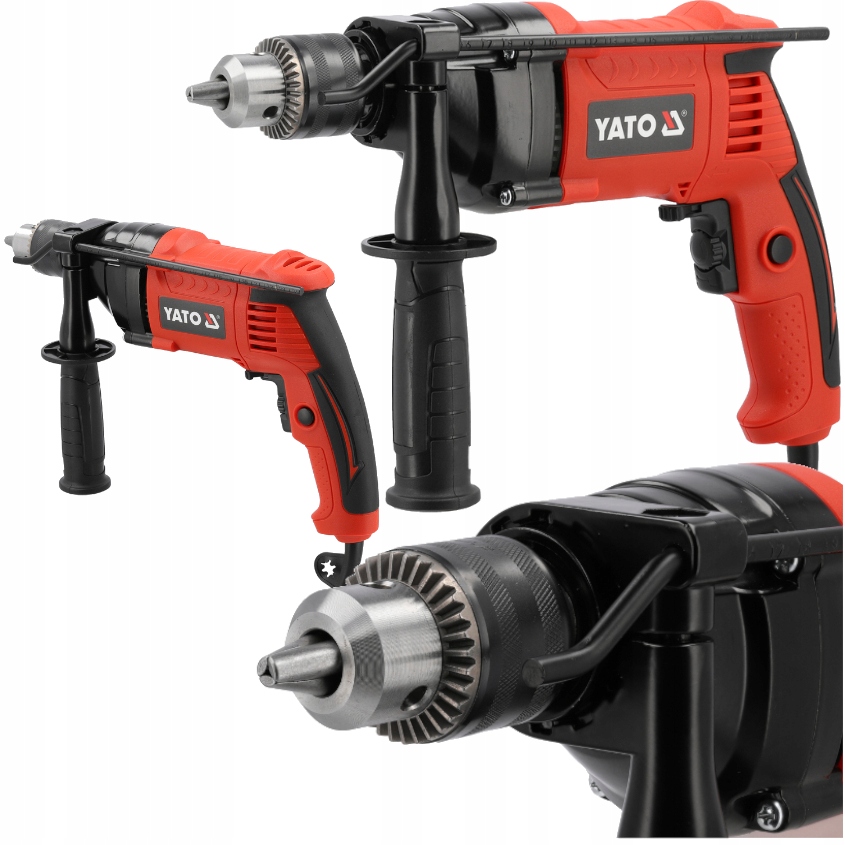 Wiertarka Ręczna Do Metalu Elektryczna Sieciowa 230V 650 W Z Uchwytem