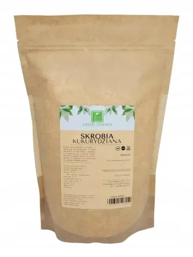 4x Green Essence Kukuřičný škrob 1 kg Maizena z kukuřice přírodní