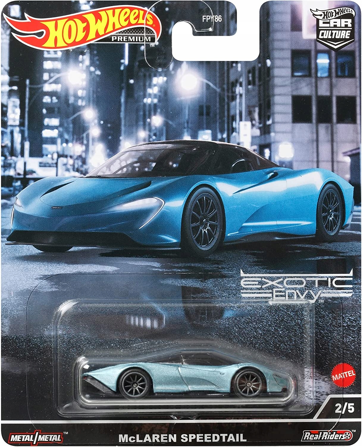 

Hot Wheels Premium Car McLaren Speed Tail HCJ92