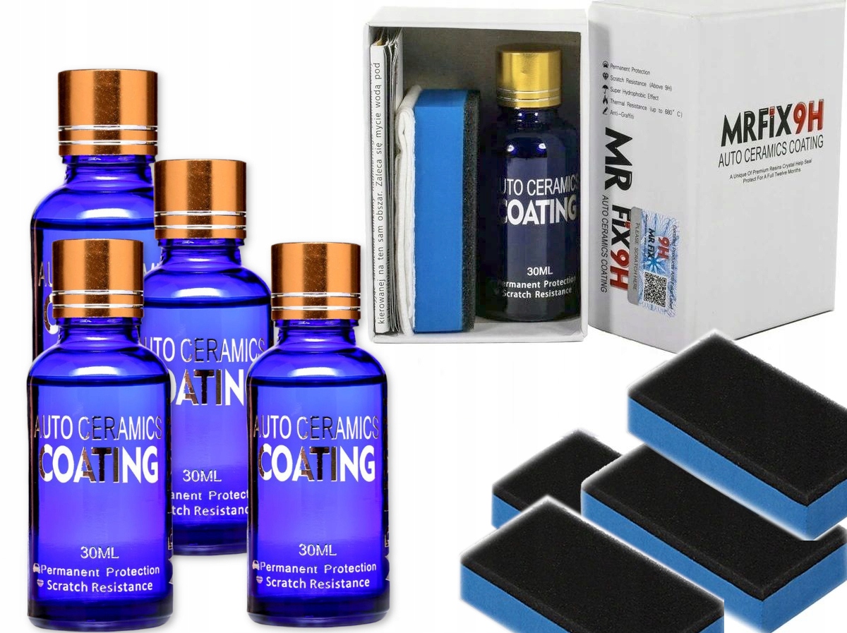 CERAMIC COATING VARNISH 9H MR FIX CERAMIC X 4 Producent Inny