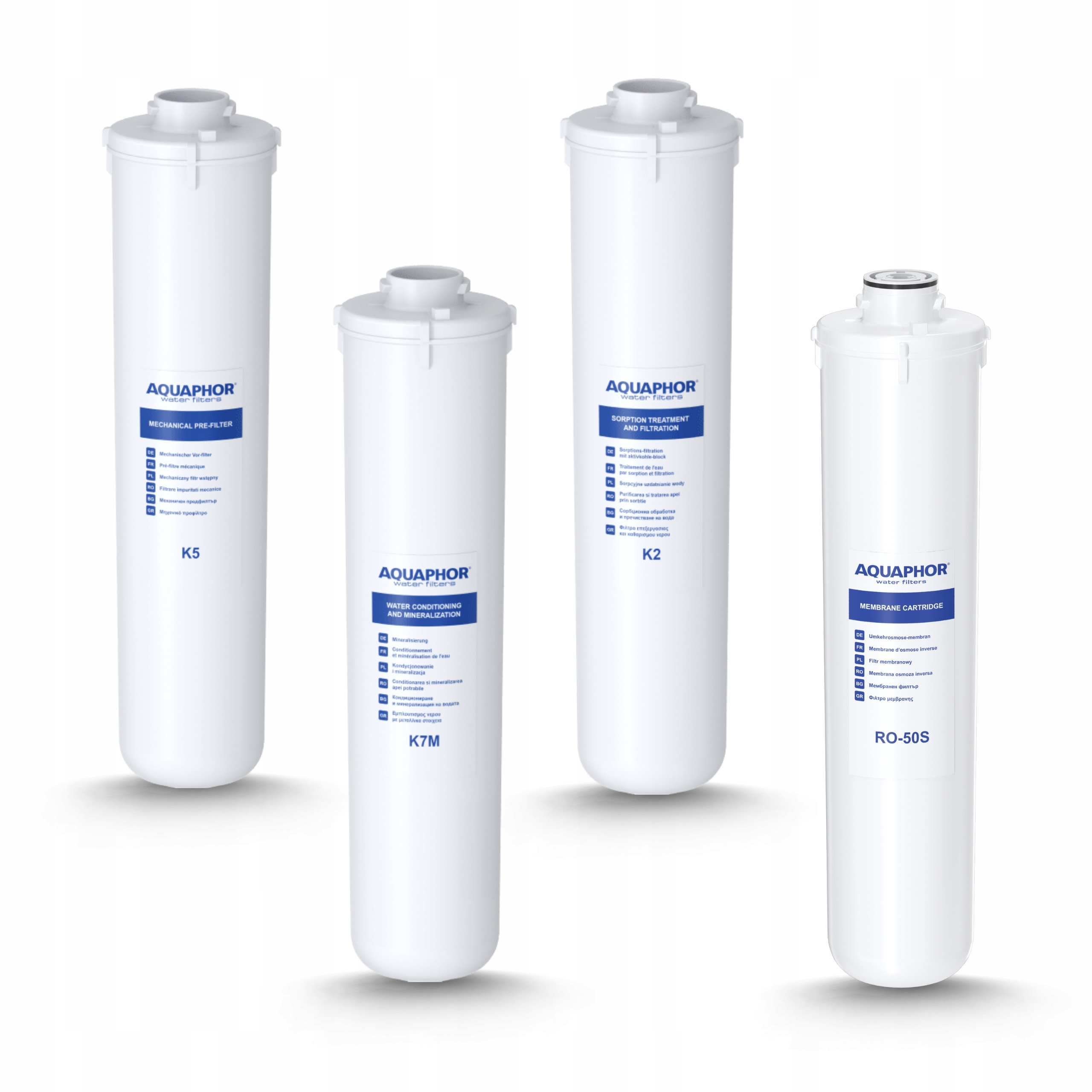 Vložky Do Filtru Reverzní Osmózy Aquaphor Morion Sada K2 K5 K7M RO-50S