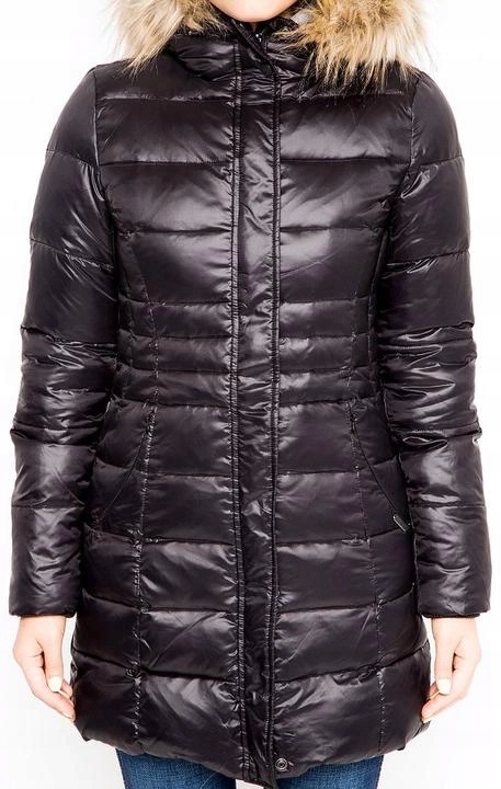 Dámská zimní bunda Wrangler Rp Jkt Black W4067XG01 S