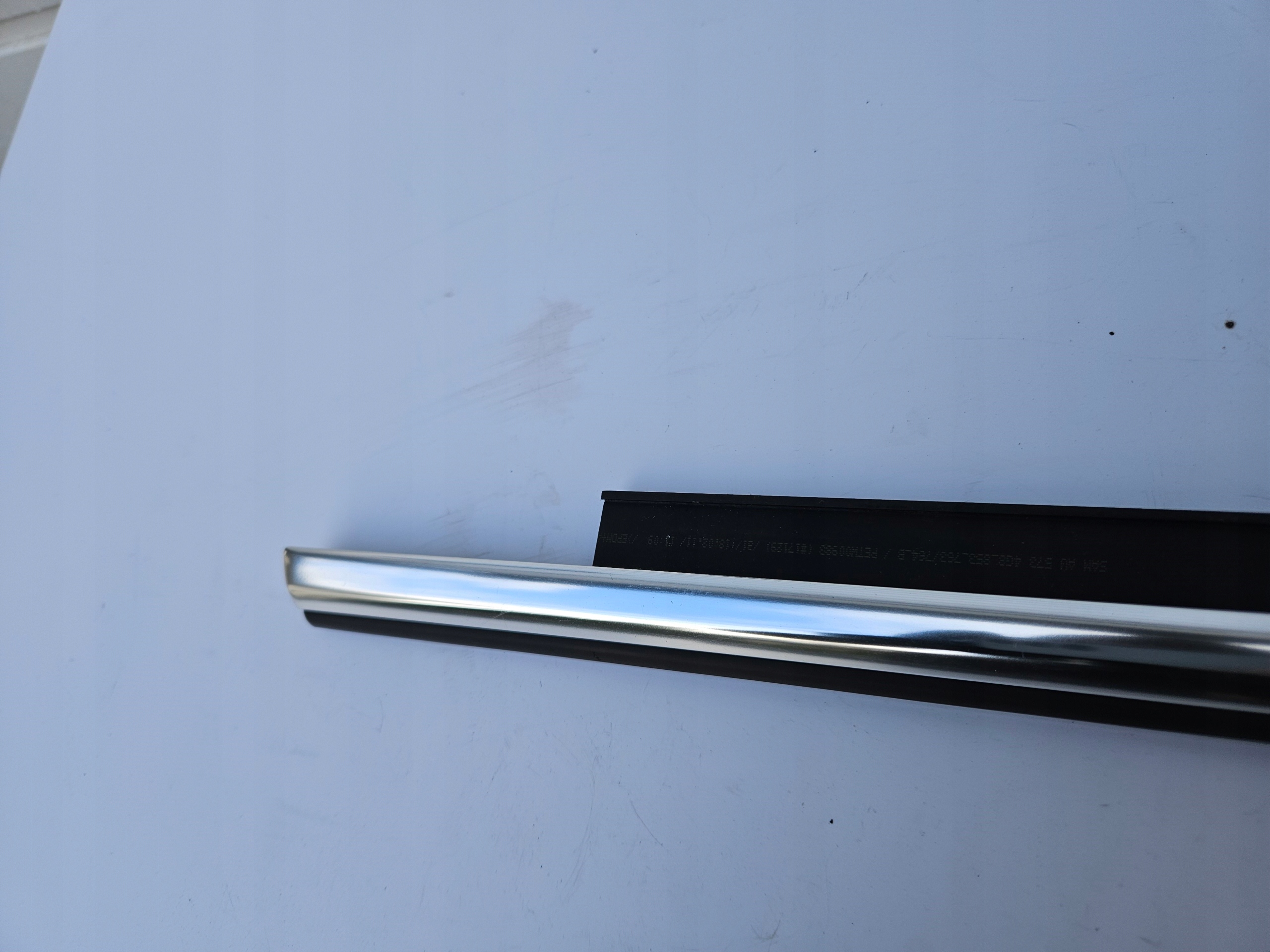 moulding dust door CHROM right rear right rear part AUDI A7 C7 4G