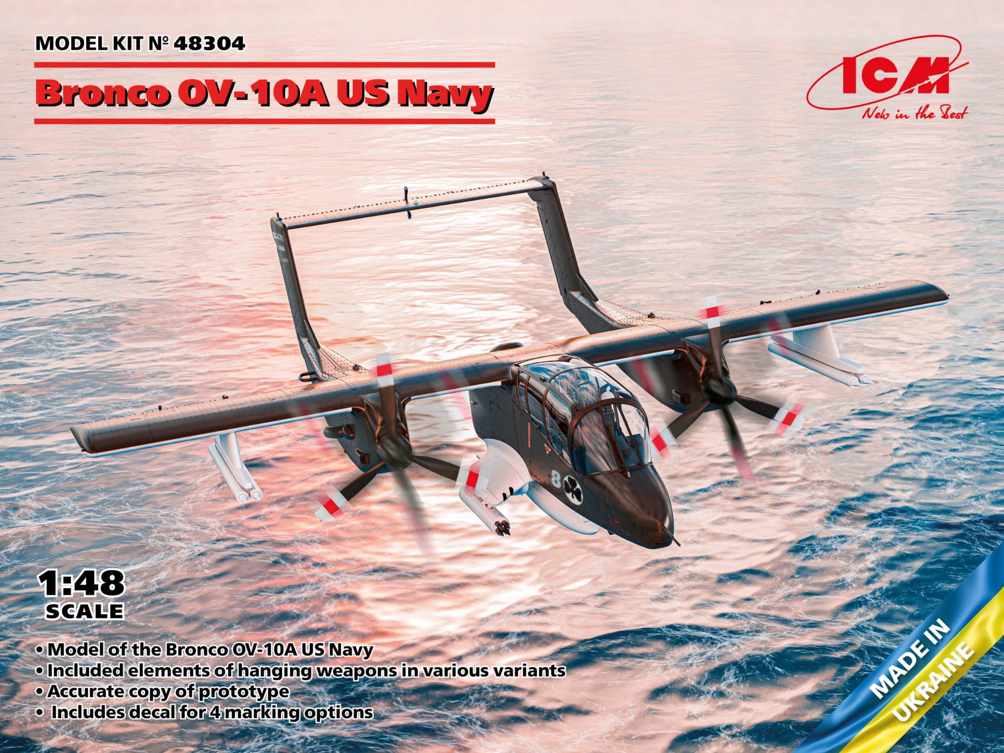 Bronco OV-10A Us Navy 1:48 ICM 48304