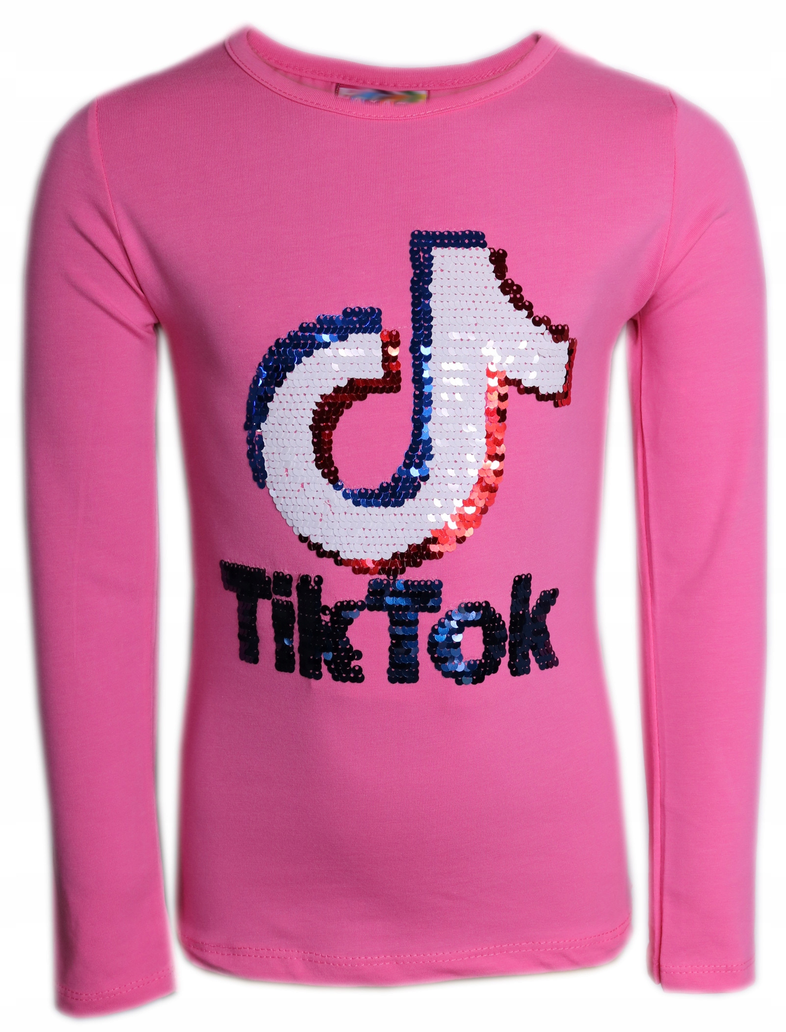 

Dziewczęca bluzka z długim rękawem 110-116