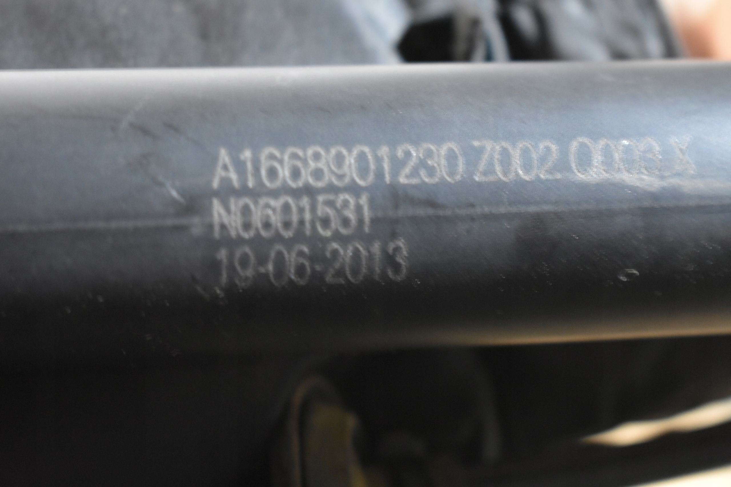 IDEALNY damper bonnet rear MERCEDES W166 1