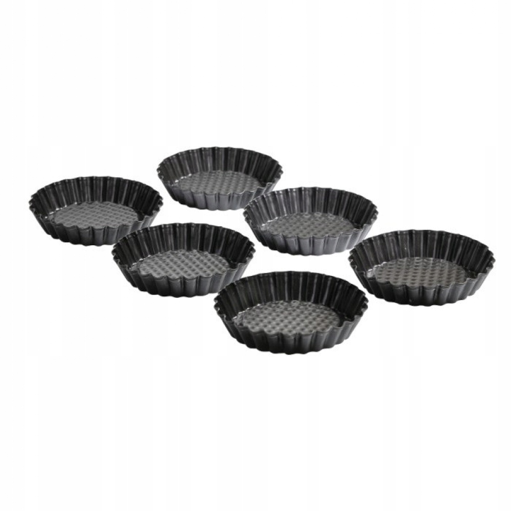 

Foremki do tartaletek Mini Tart metalowe 6 szt