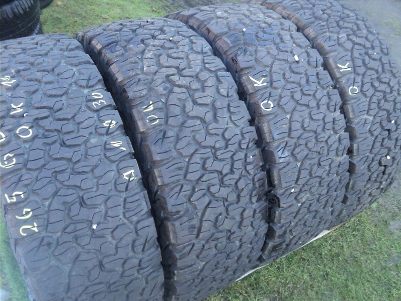 265 60 18 119/116S BFGoodrich 4szt Terenowe Szerokość opony 265 mm