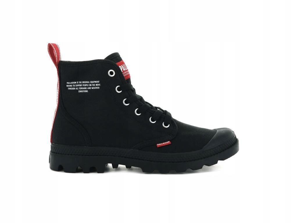 Boty Trapery Palladium Pampa Hi Dare 76258-008 Černé 36 černé