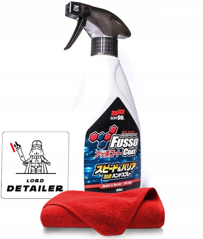 

SOFT99 Fusso Coat Speed Barrier Wosk w sprayu 0,4l