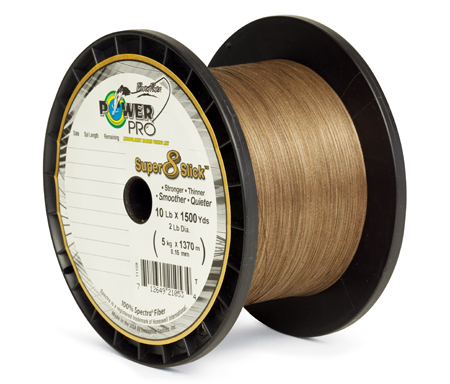 Power Pro 8 Slick 0,32mm-24kg Timber Brown
