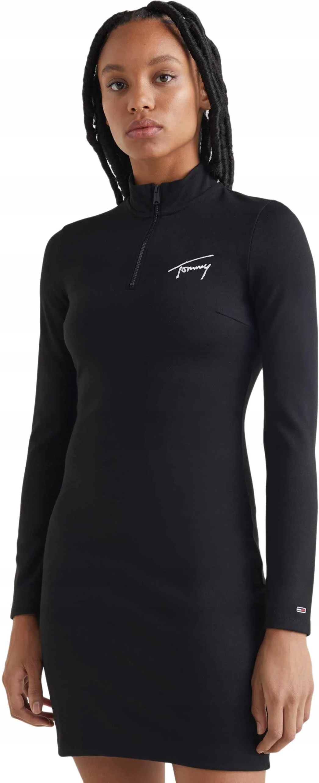 Tommy Jeans Šaty Signature Bodycon XL