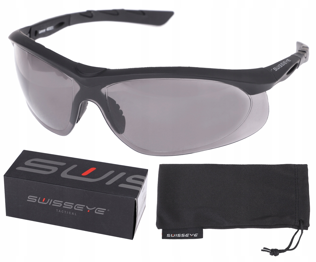 OKULARY BALISTYCZNA OCHRONNE SWISSEYE LANCER SMOKE