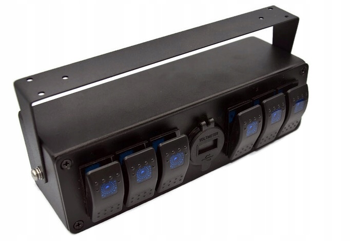 Panel przelacznikow BOX 6 carling ladowarka USB