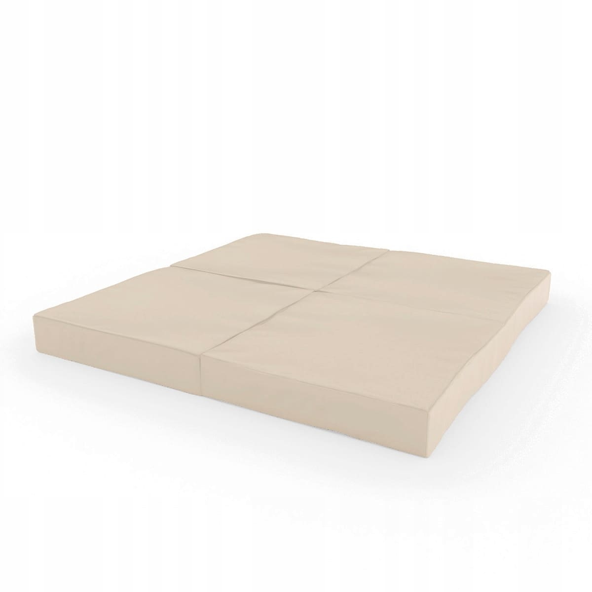 materac gimnastyczny Kometa 100x100x10 (4cz) beżowy