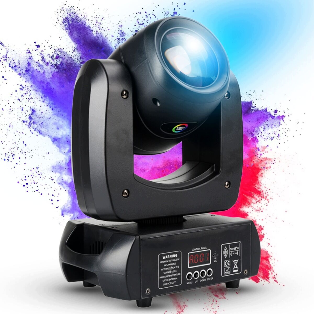 Pohyblivá Hlava Led Beam Osvětlení Jevištní Světlo Led DMX 100W