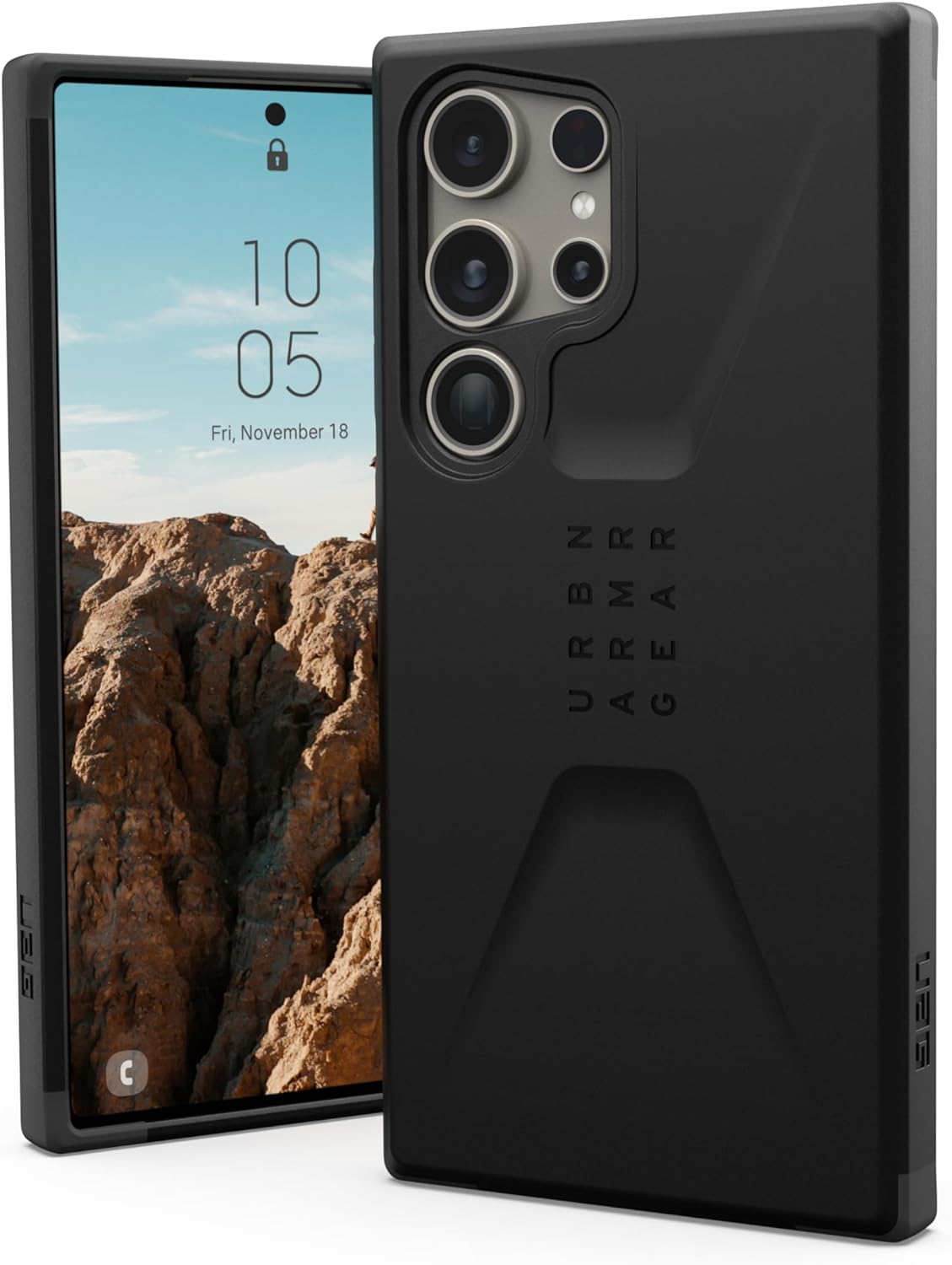 Uag Civilian pouzdro Pancéřové kryt obal pro Samsung Galaxy S24 Ultra 5G