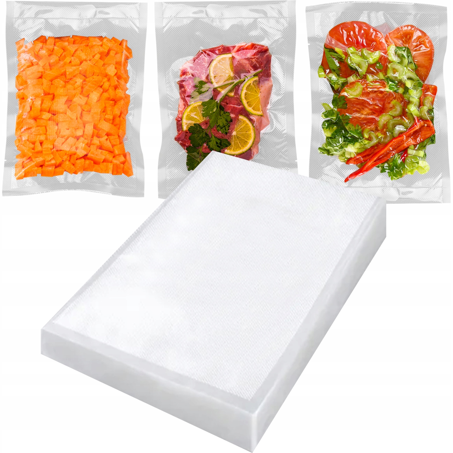 Пакети вакуумні для харчових продуктів 20х30 50 шт