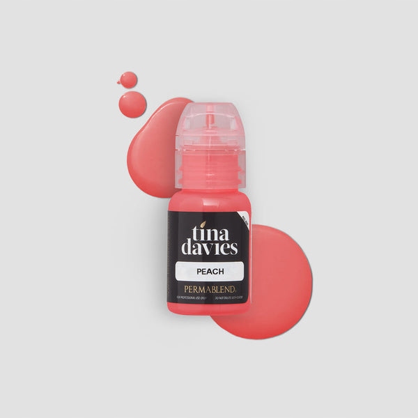 Pigment pro permanentní make-up Perma Blend Tina Davies Peach 15 ml