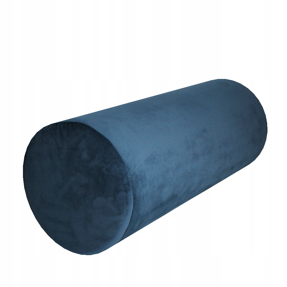 

Poduszka Wałek 40x15cm Ortopedyczna Welur Granat