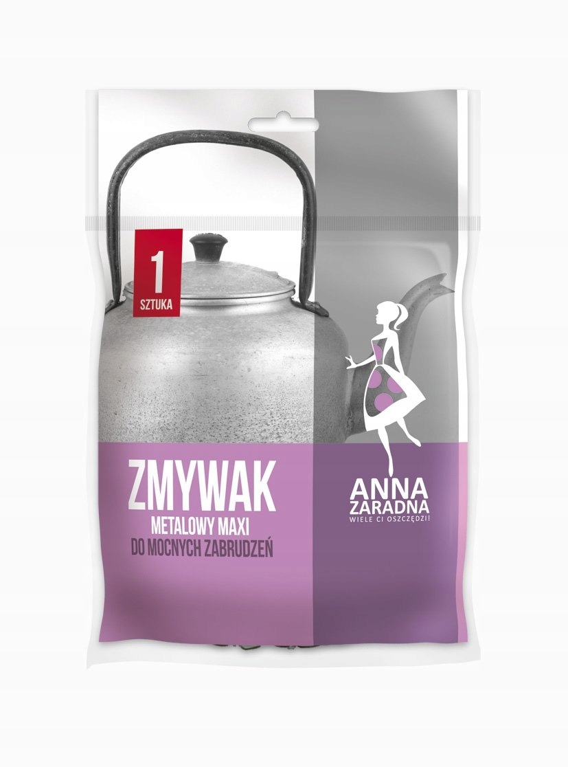 

Zmywak metalowy Maxi Anna Zaradna