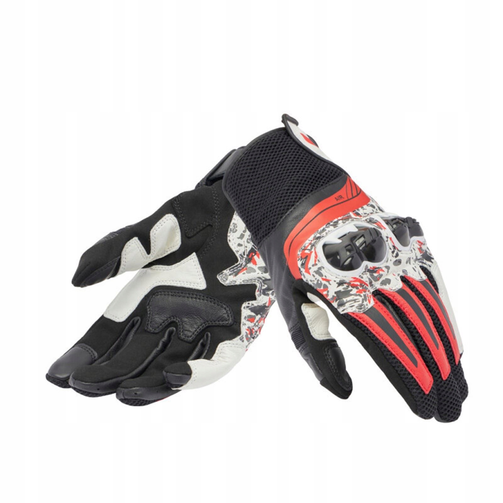 Kožené rukavice Dainese Mig 3 Unisex Čierna/Červená/Biela XL