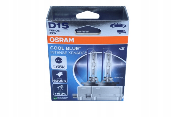 Osram Žiarovka Cool Blue Intense D1S 85V/35W PK32D-2, 6200K 2KS (eko)