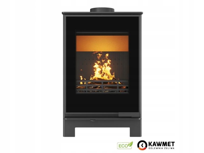 Piec Kominek Wolnostojący Na Drewno Kawmet Harita S15i Basic Decor Eco