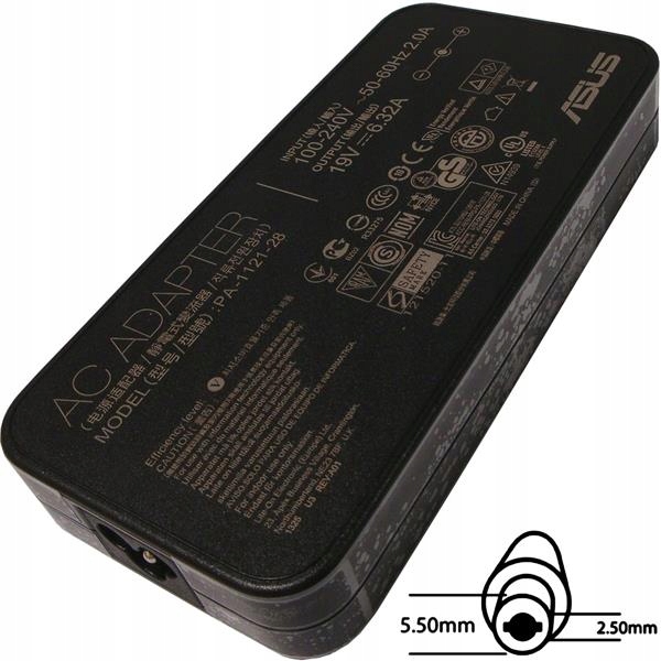 Asus Ac Napájací Adaptér 150W 19V 3pin 6,0mm neobsahuje Pw Cord Cee…