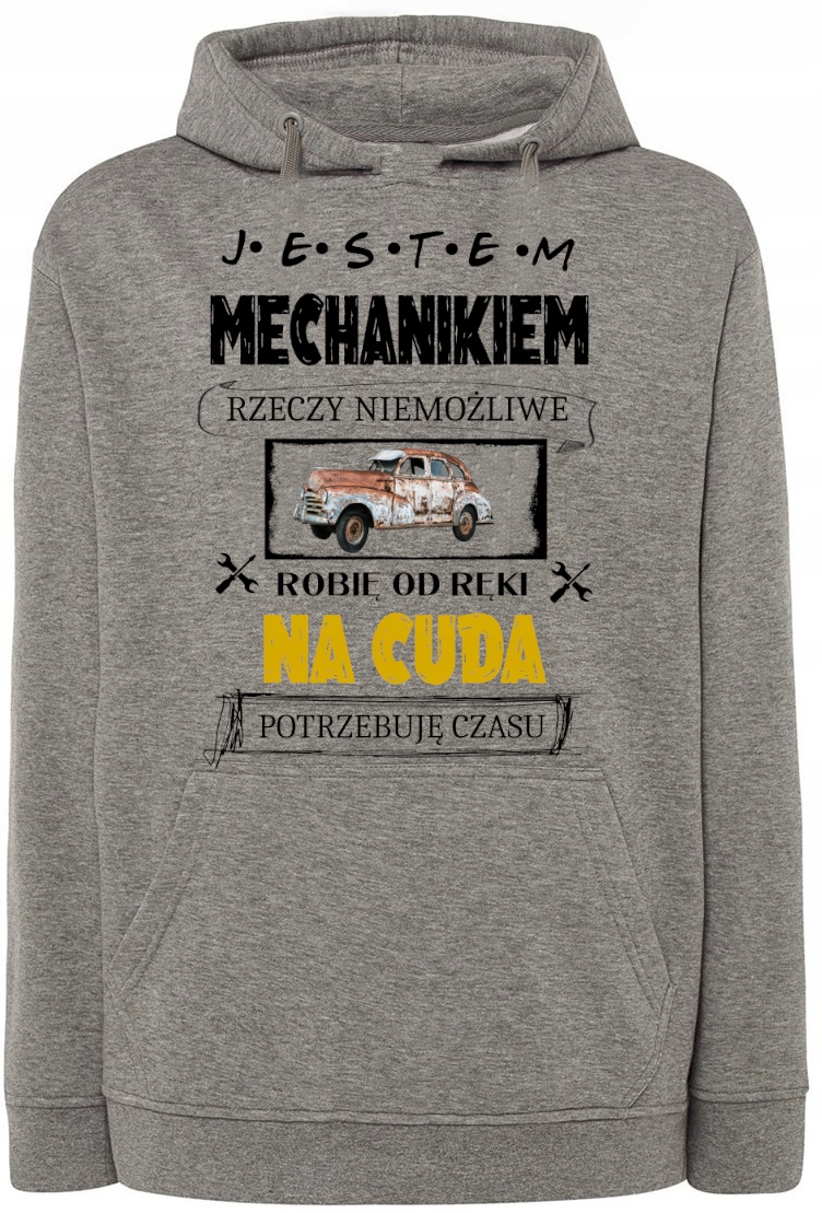 Módní Mikina Dárek pro mechanika, velikost M