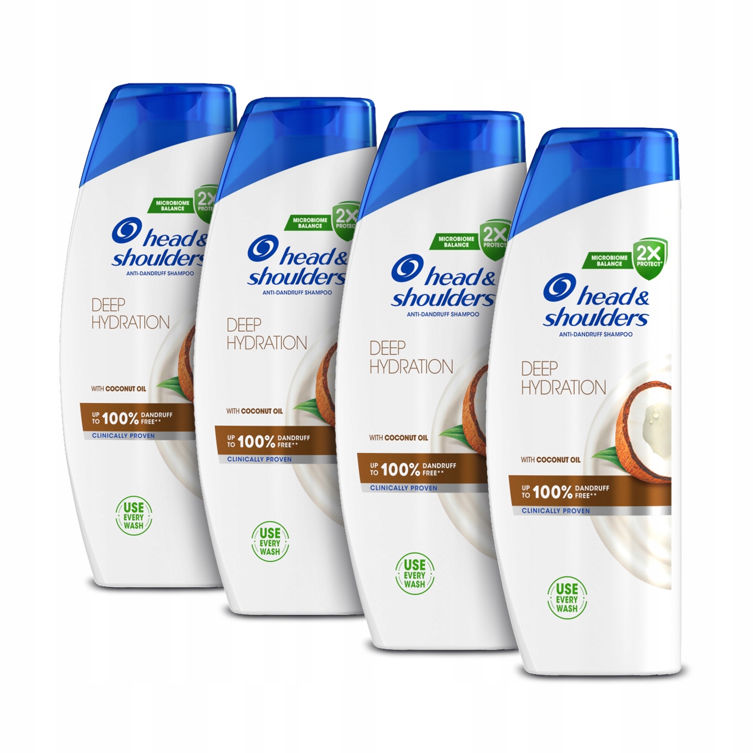 Zestaw 4x Szampon Head & Shoulders Deep Hydration 400ml